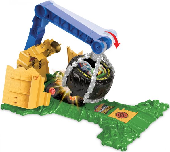Mattel Hot Wheels Monster Trucks Arena Smashers Masywny ladunek HTP18