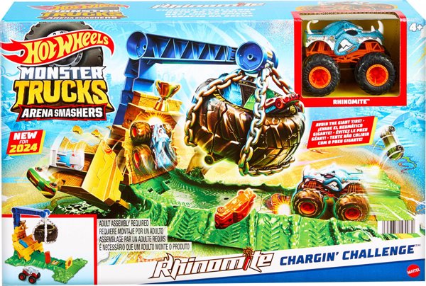 Mattel Hot Wheels Monster Trucks Arena Smashers Masywny ladunek HTP18