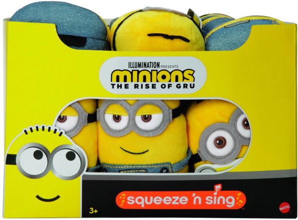 Mattel MINIONS λούτρινο με ήχο 12cm GNB34 /15