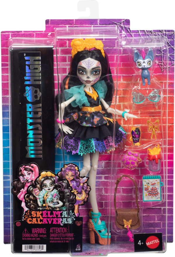 Mattel Lalka Monster High Lalka Skelita Calaveras JHK34