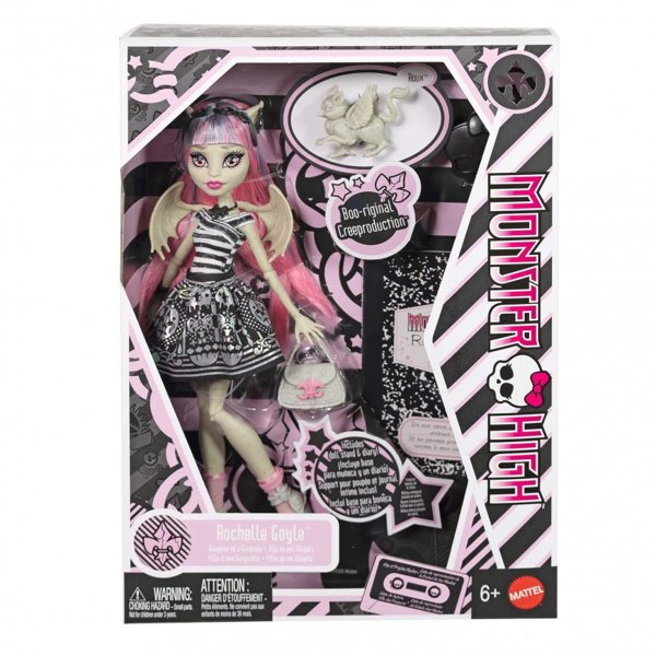 Mattel Monster High Rochelle Goyle Lalka kolekcjonerska Reprodukcja JHK57