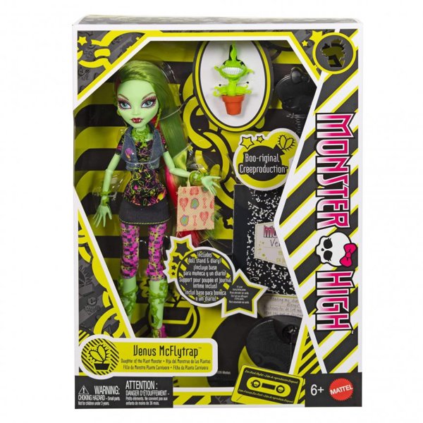 Mattel Monster High Venus McFlytrap Lalka kolekcjonerska Reprodukcja JHK58