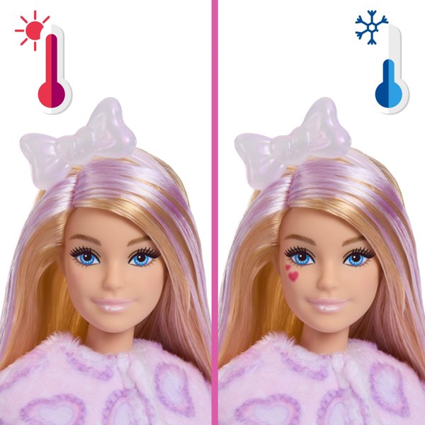 Mattel BARBIE CUTIE REVEAL CARE BEARS SWEET BOWS siurprizų rinkinys – katytė (JJP64)