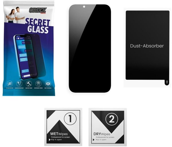 Ματ γυαλί προστασίας ιδιωτικότητας GrizzGlass SecretGlass για Motorola Moto G06