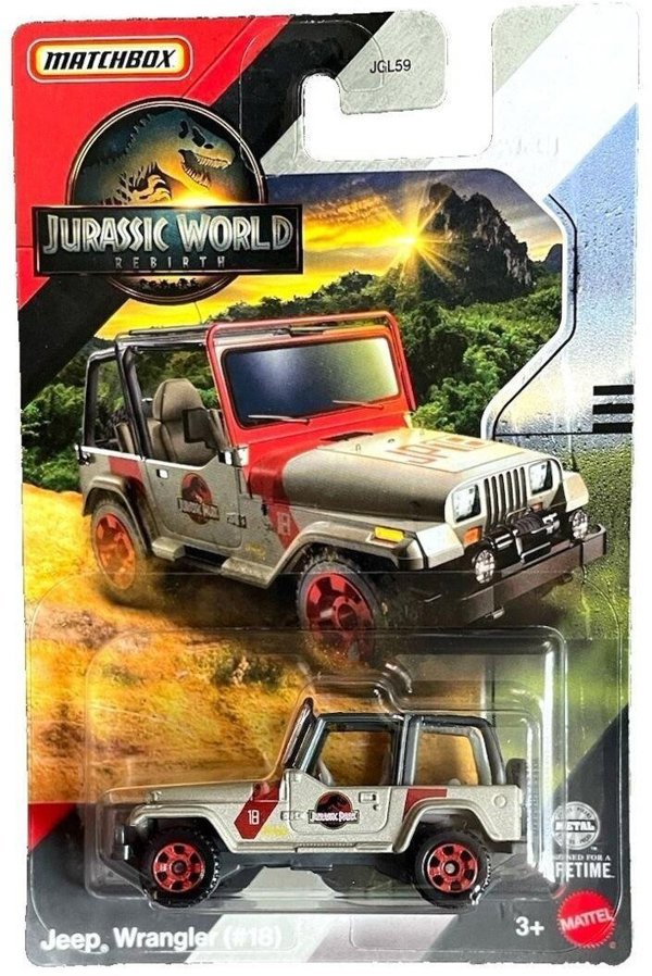 Mattel Matchbox Jurassic World Μεταλλικό Αυτοκίνητο, Συλλεκτικό Όχημα