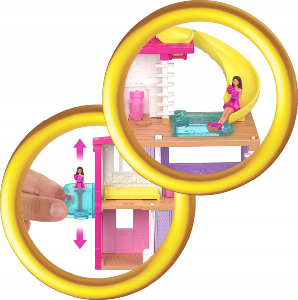 Mattel Barbie Κουκλόσπιτο Barbieland HYF47, Πλαστικό, Για Παιδιά 4+ Ετών