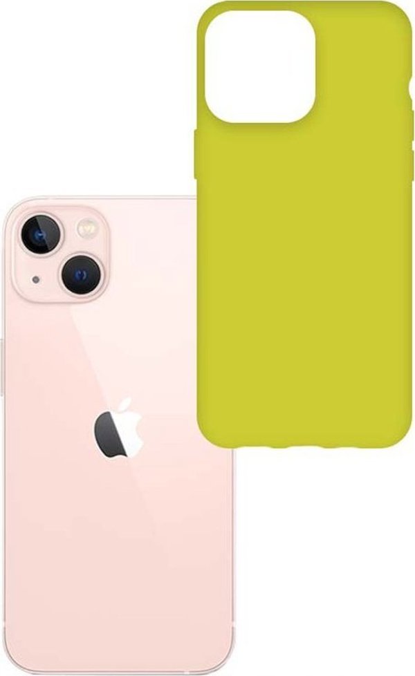 Θήκη 3MK Matt Case για Apple iPhone 14 Lime - Ανθεκτική Ματ Προστασία