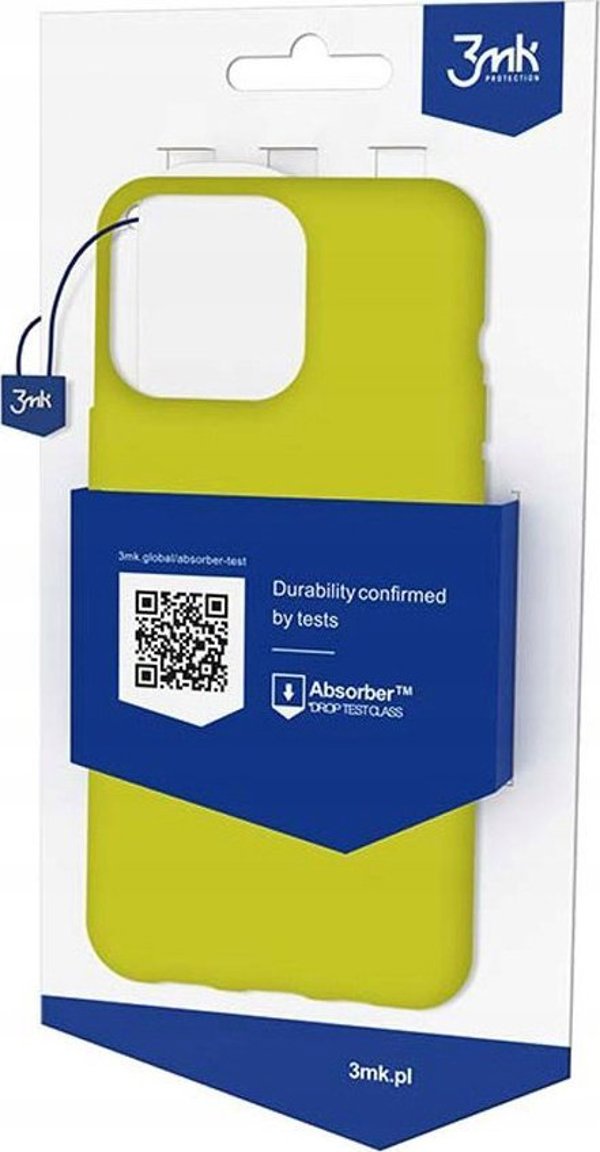 Θήκη 3MK Matt Case για Apple iPhone 14 Lime - Ανθεκτική Ματ Προστασία