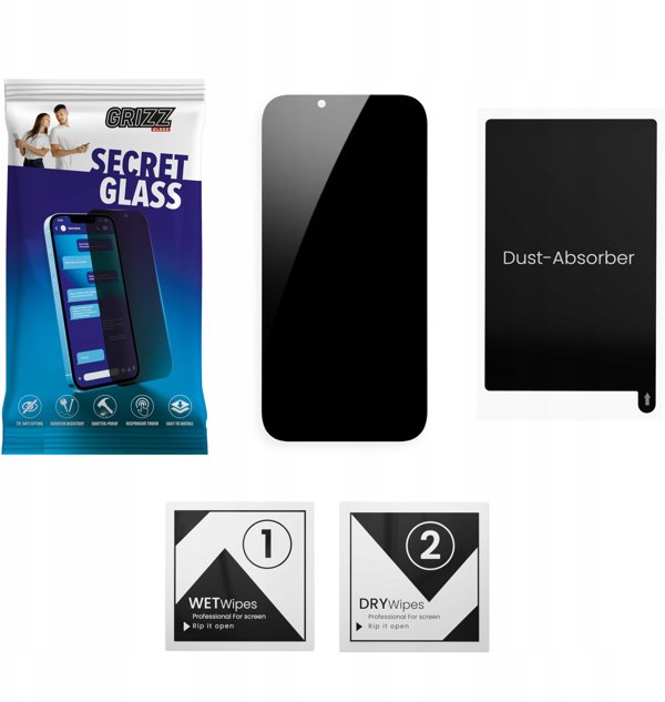Matowe szklo prywatyzujace GrizzGlass SecretGlass do OnePlus 15