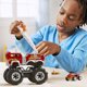 Mattel Hot Wheels Monster Trucks Mega - Όχημα Κατασκευής 5-Alarm + ATV Rover Σετ Κατασκευών HHD19