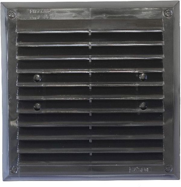 Maxpol KRATKA WENTYLACYJNA 175*175MM GRAFIT [jm.SZT] - KRA 001 GR