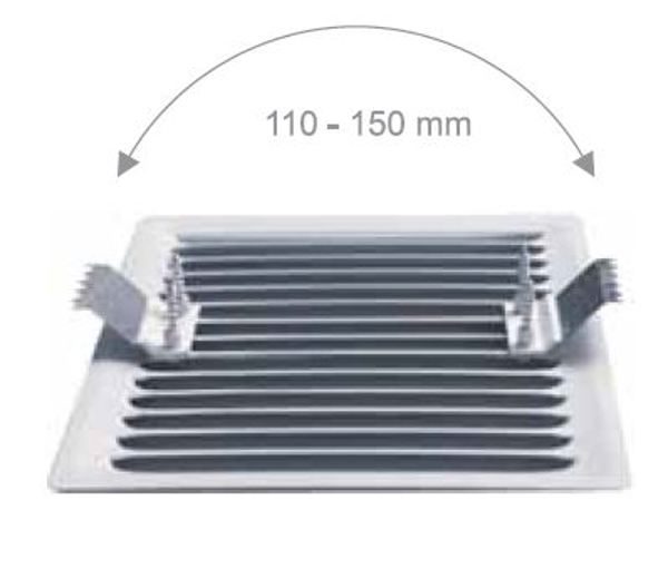 Maxpol kratka uniwersalna 175x220 mm chromonikiel