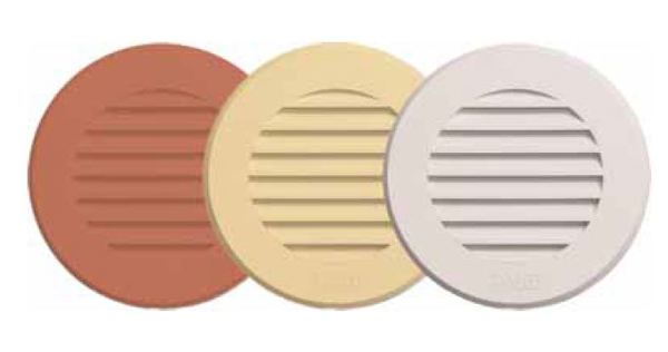 Maxpol Kratka okragla fi80 115mm biala - 023