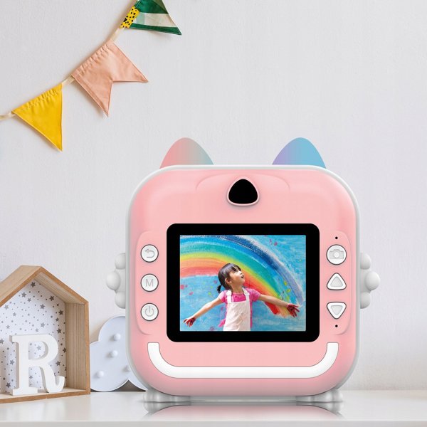 Maxlife printing camera MXPC-100 pink 5907457737174
