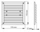 Maxpol Κρουνοστάσιο με σίτα 175x175mm καφέ - 011