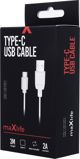 Maxlife cable USB - USB-C 3,0 m 2A white