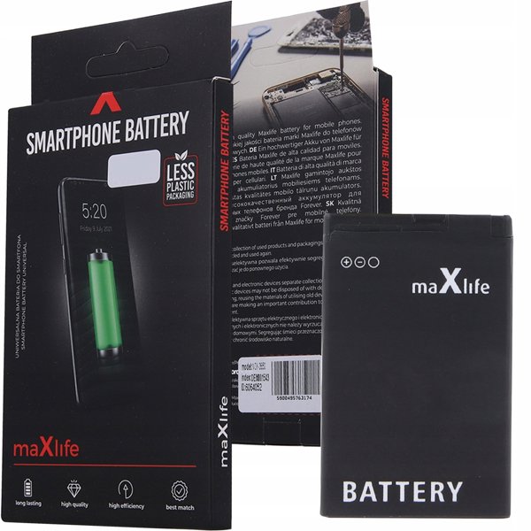 Μπαταρία Maxlife για Samsung Galaxy S5 G900 / S5 Neo / EB-BG900BBE 2500mAh 5900495051684