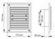 Maxpol Kratka wentylacyjna z wyjsciem rurowym 175x215mm fi100mm biala - 043