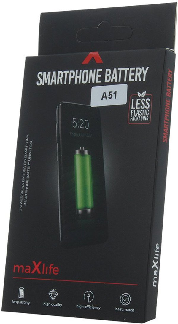 Μπαταρία Maxlife για Samsung Galaxy A51 5G A515 EB-BA516ABY 4000mAh 5900495347312