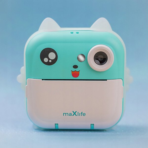Maxlife printing camera MXPC-100 blue 5907457737167