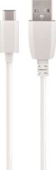 Φορτιστής Maxlife MXTC-01 1x USB 2.1A λευκός + καλώδιο USB-C 5900495758019