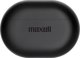 Maxell Maxpods Ασύρματα Ακουστικά Bluetooth με Active Noise Cancelling (ANC) TWS, Μαύρο