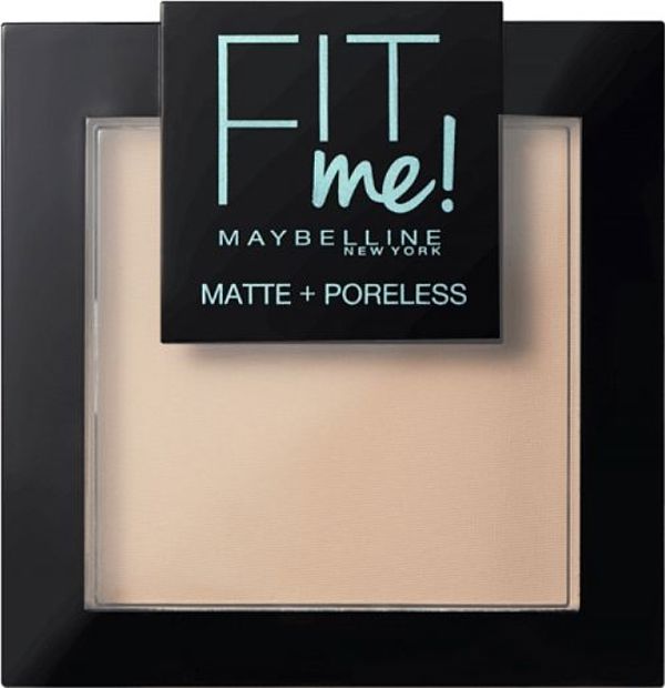 Maybelline Πούδρα προσώπου Fit Me Matte Poreless Pressed Powder 105 Natural Ivory 9g