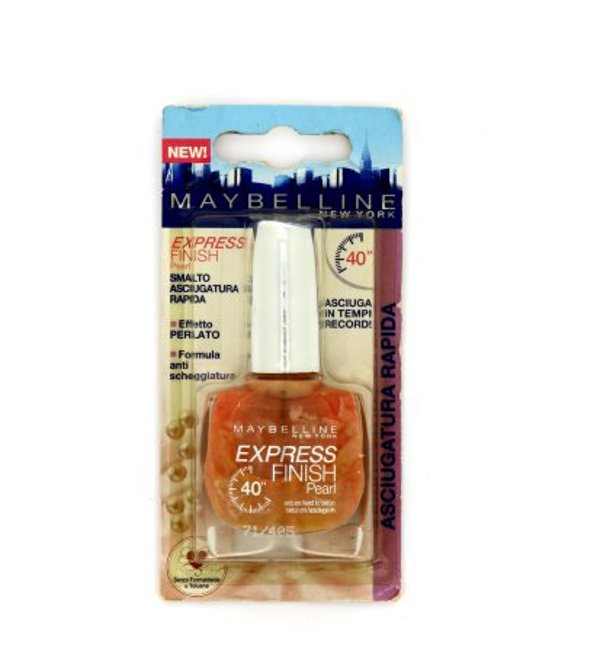 Maybelline Maybelline, Express Finish 40 Seconds, Βερνίκι νυχιών, Αρ. 405, Pearl, 10 ml για γυναίκες 13080815 3600530207046