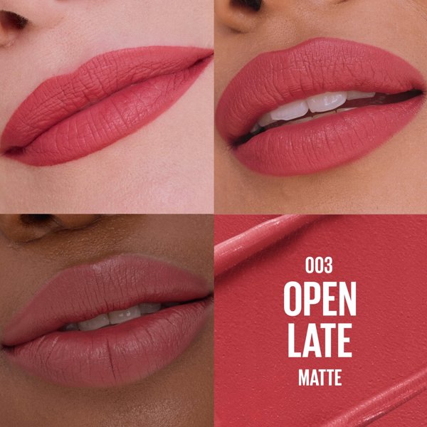 MAYBELLINE Serum Lipstick ενυδατικό σατινέ κραγιόν 003 Open Late 4,4g
