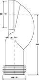 McAlpine Przylacze kanalizacyjne dlugie 275mm katowe bialy