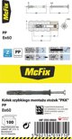 MCFIX KOÅEK SZYBKI MONTAÅ» STOÅ»EK PP 8*60MM