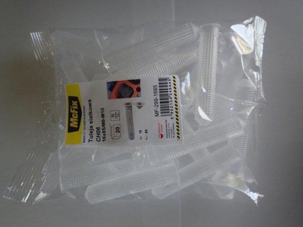 MCFIX TULEJA SIATKOWA PLASTIKOWA DO ZYWIC 16*85MM 20SZT
