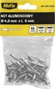MCFIX NITY ALUMINIOWE OP-50SZT 4.8*8MM