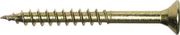 MCFIX Wkret do drewna ocynk zolty 6.0x130mm gwint niepeln