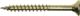 MCFIX Wkret do drewna ocynk zolty 6.0x130mm gwint niepeln