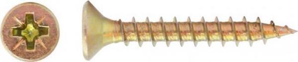 MCFIX Wkret do drewna ocynk zolty 3.5x25mm