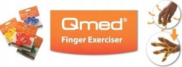 MDH Qmed Finger Exerciser - produkt do rehabilitacji zielony