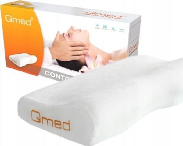 MDH Contour Pillow Ορθopedικό Μαξιλάρι Ύπνου Memory Foam Μέγεθος S Λευκό