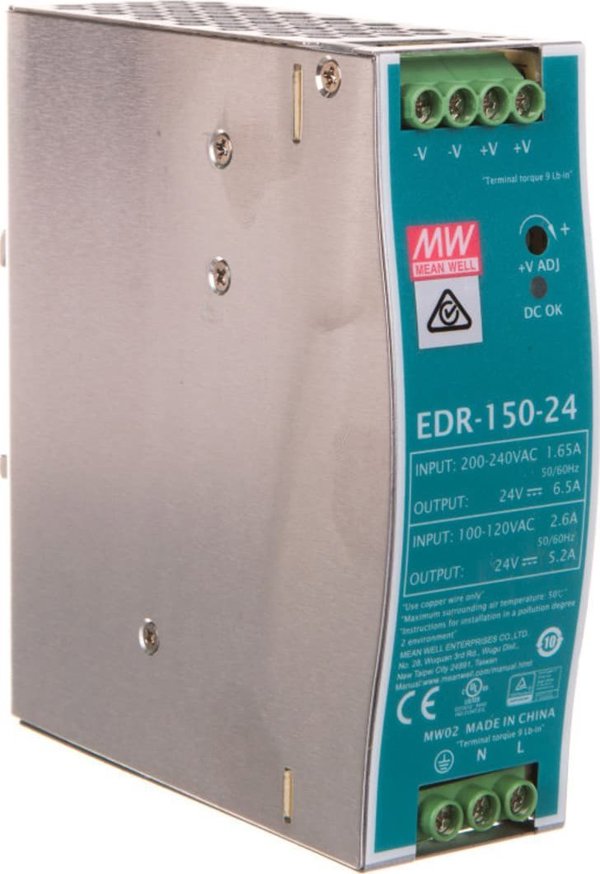 Mean Well ZASILACZ IMPULSOWY EDR-150-24 MEAN WELL