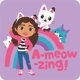 Mebelki stol i dwa krzeselka Gabby's doll house