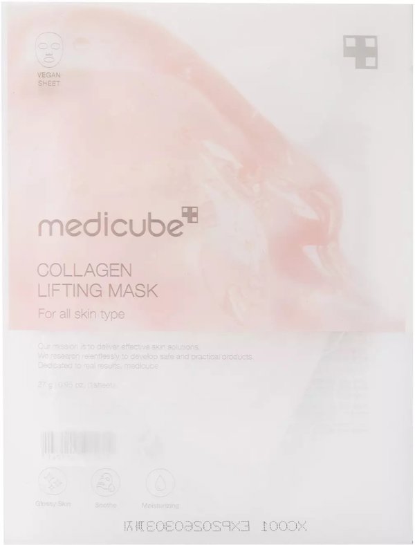 Medicube Medicube, Triple Collagen, Lifting, Sheet Mask, For Face, 27 g Unisex