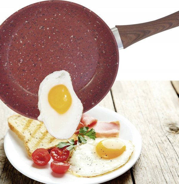 MediaShop Livington Copper & Stone Pan 28 cm