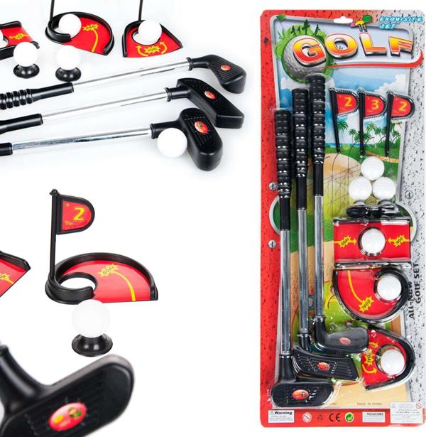 Mega Creative Mega Creative Zestaw Mini Golf z 3 kijami