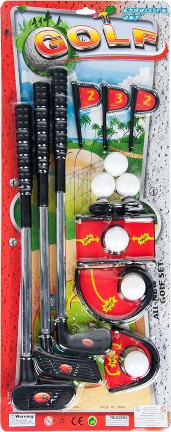 Mega Creative Mega Creative Zestaw Mini Golf z 3 kijami