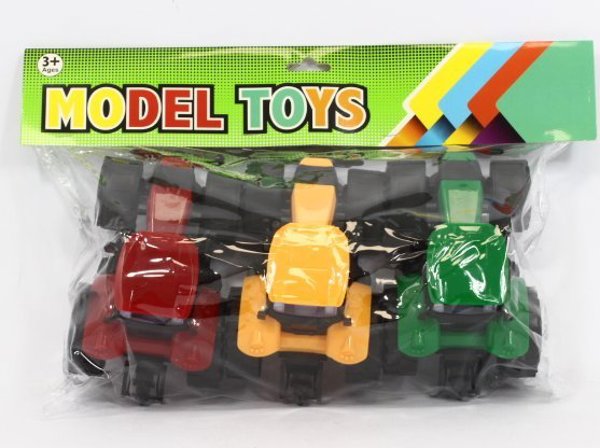 Mega Creative Tractor 3 τμχ σε τσάντα 9978-10A 08489