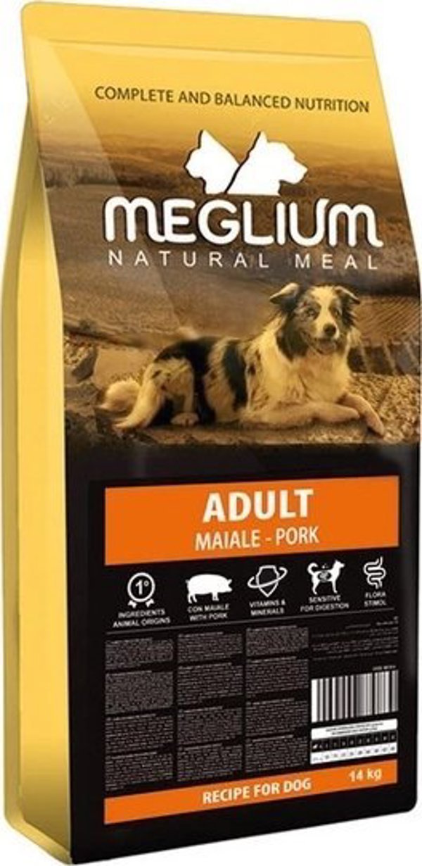 Meglium Dog Adult Pork 14kg