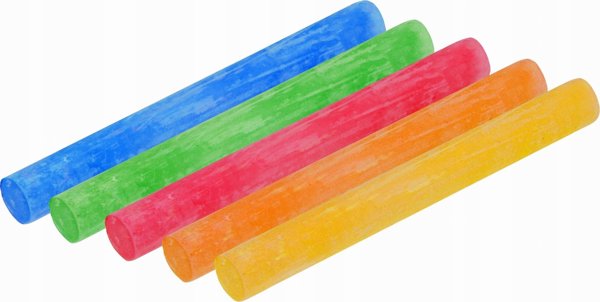 MemoBe Kreda tablicowa kolorowa 12szt MemoBe