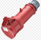 Mennekes ProTOP Φορητή Βιομηχανική Πρίζα 32A 400V IP44 Κόκκινη (MEN16A)