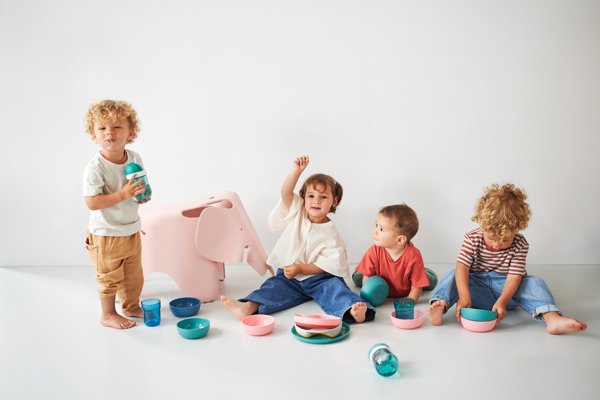 Mepal Παιδικό Μπολ Φαγητού MIO Little Farm, Ανθεκτικό Σχέδιο, Πολύχρωμο