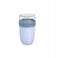 Mepal Lunchpot Ellipse XL Δοχείο Φαγητού 750+300ml, Nordic Blue
